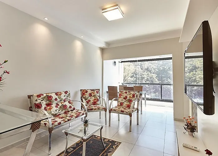 Apartamento Com 2 Dormitorios E Churrasqueira - Praia Das Pitangueiras Guarujá